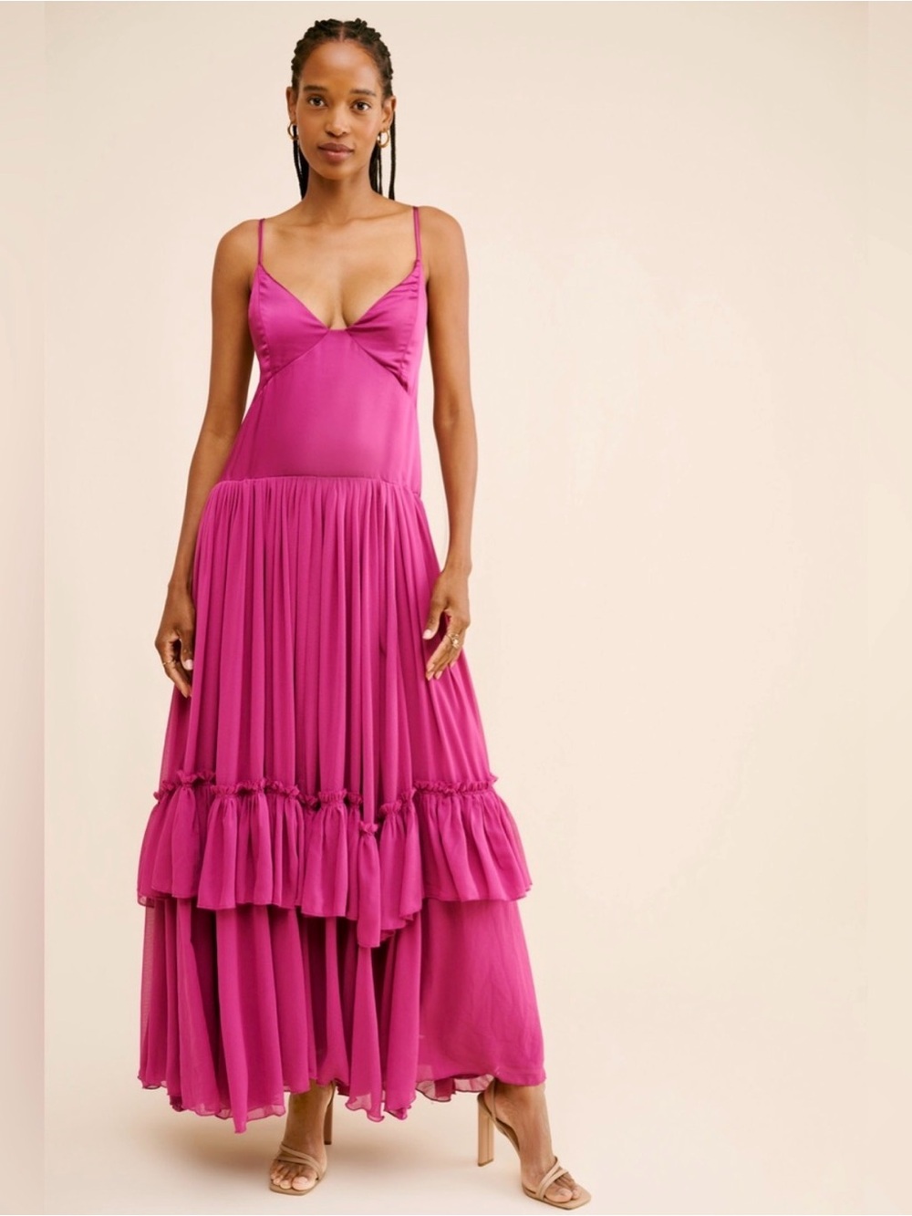 Soliana Maxi Dress Free People XS NWOT